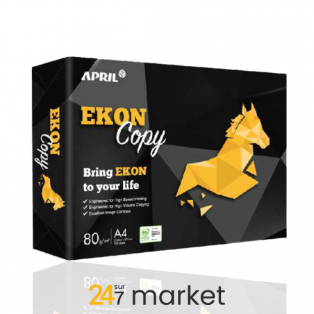 0VJ9-Rame papier Photocopie A4 Ekon 80g